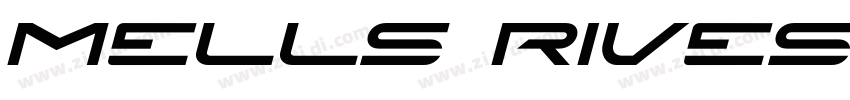 Mells Rives Italic字体转换
